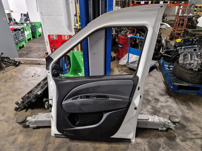 Fiat Doblo MK2 FL (263-1) Cargo Van Front Right OS Driver Complete Door in White
