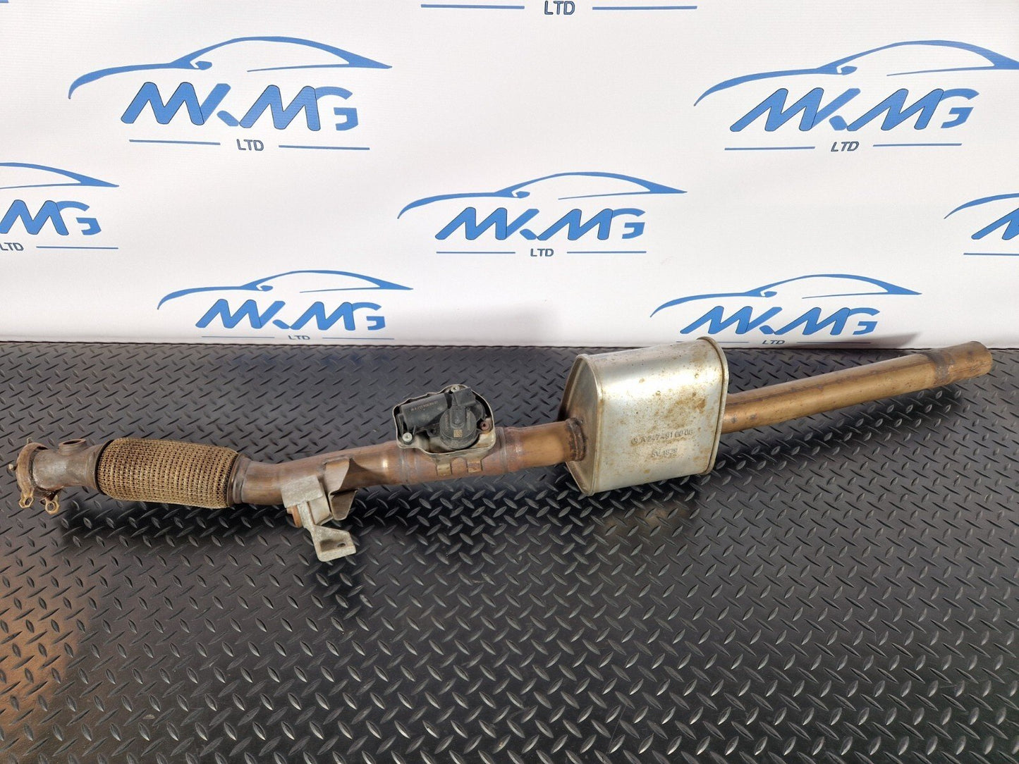18-ON MERCEDES BENZ A CLASS W177 1.5CDI OM608 EXHAUST PIPE SILENCER A2474910000