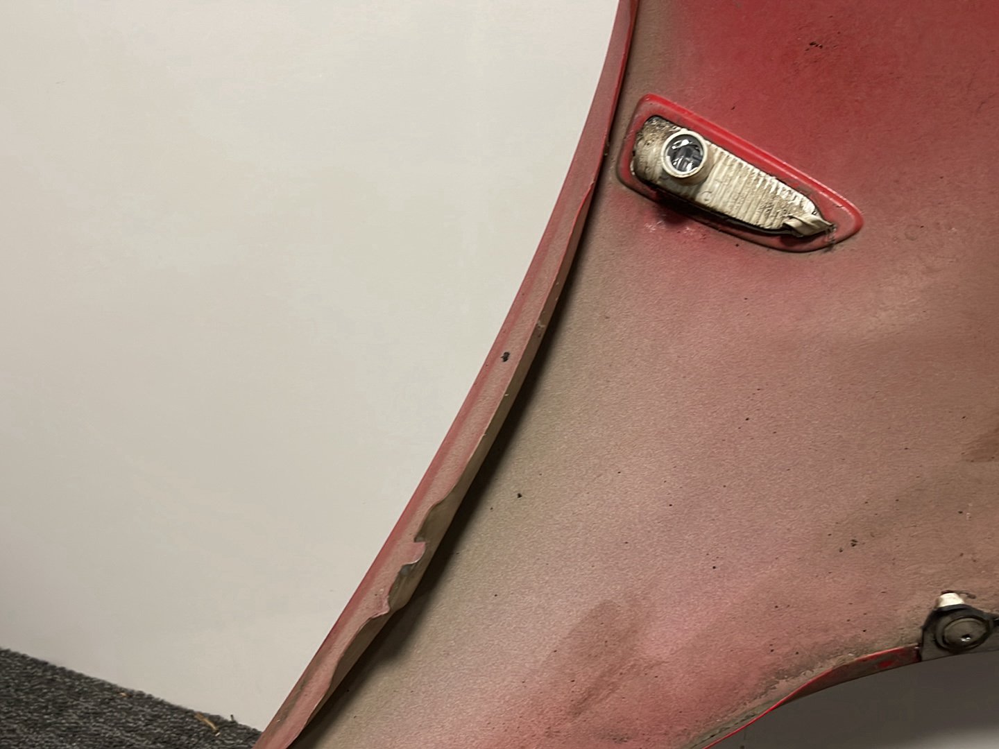 Vauxhall Astra MK6 (J) (A3400) Hatchback Front Left Wing Fender Panel in Red