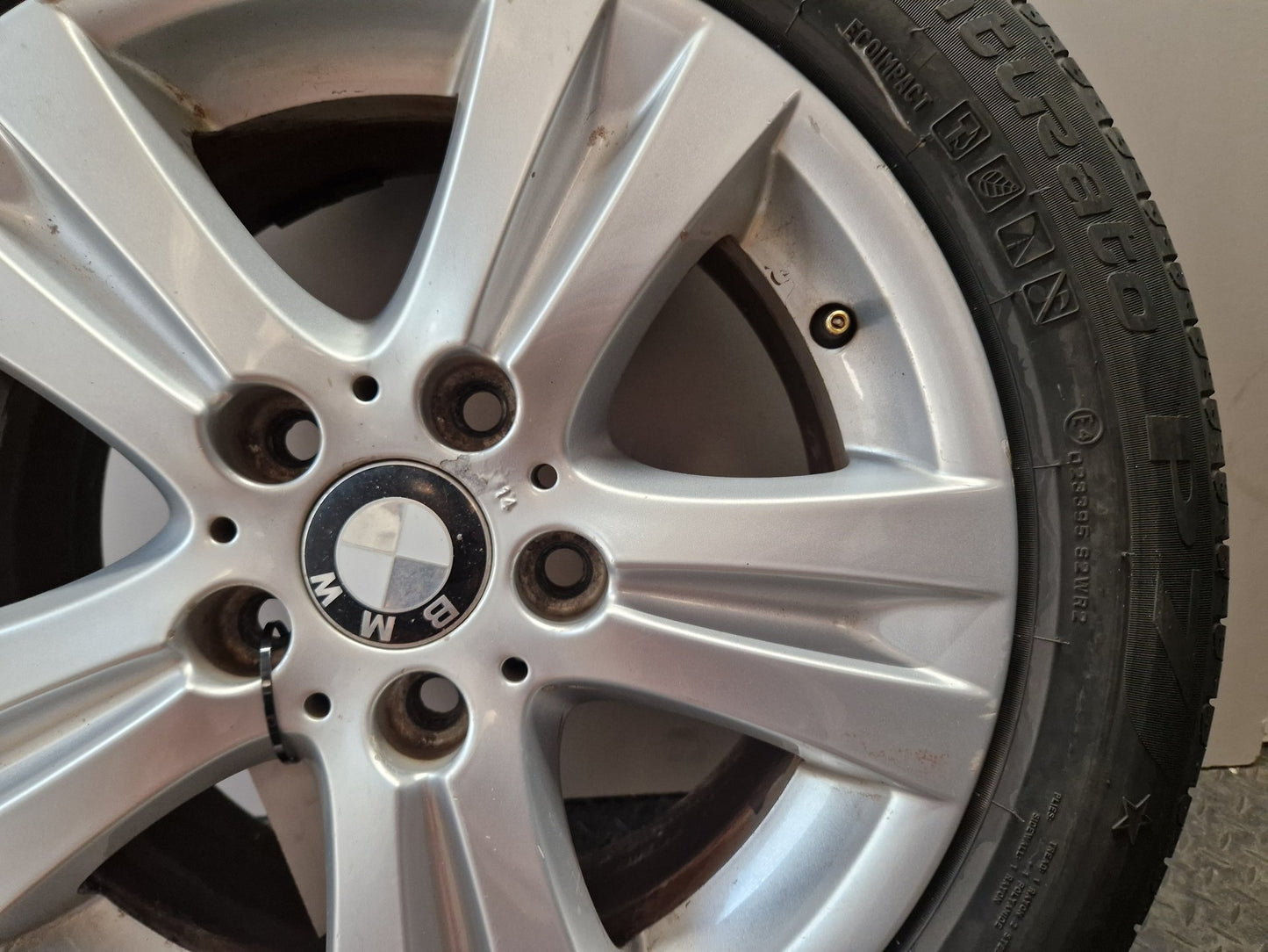 BMW 116i E87 16" Alloy Wheel with Tyre 205/55/16 ~5mm 6779696