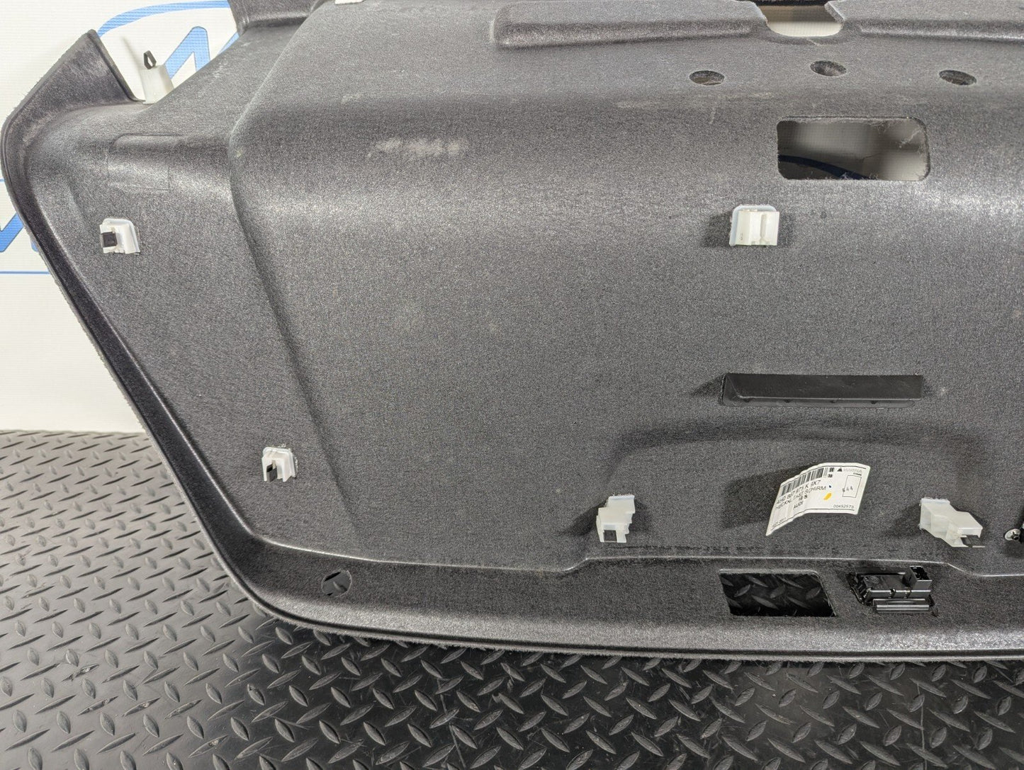 10-17 AUDI A8 4H REAR TAILGATE TRUNK BOOTLID COVER PANEL TRIM 4H0867975K