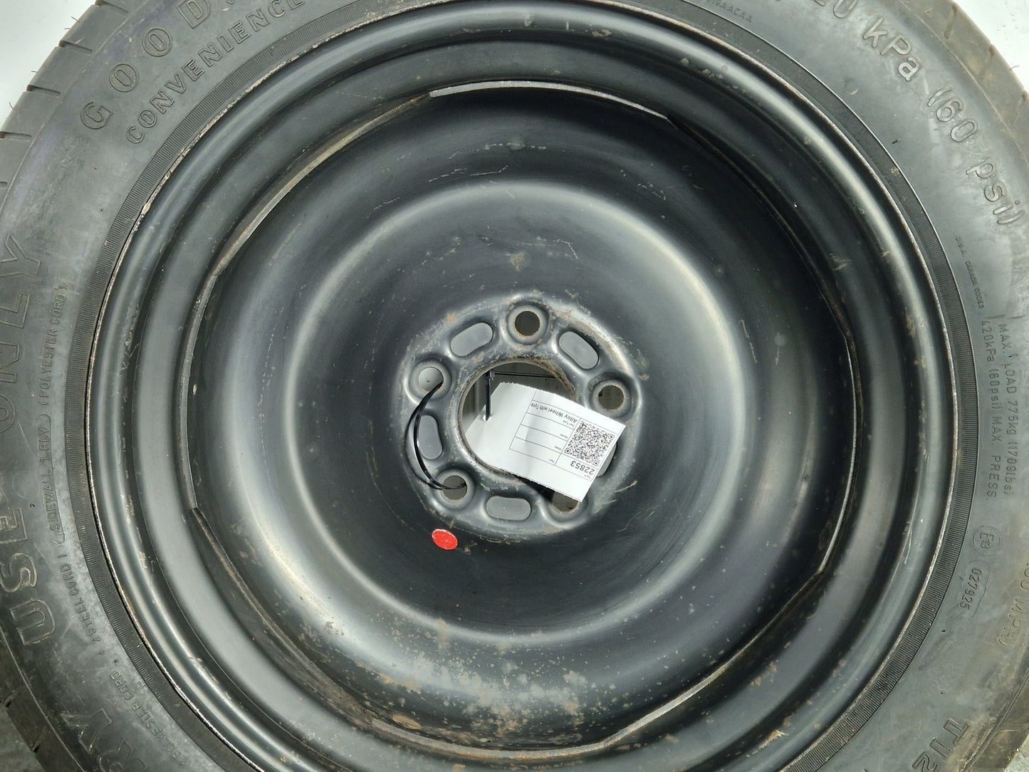 Volvo V50 MK2 16" Spare Wheel with Tyre 125/85/16