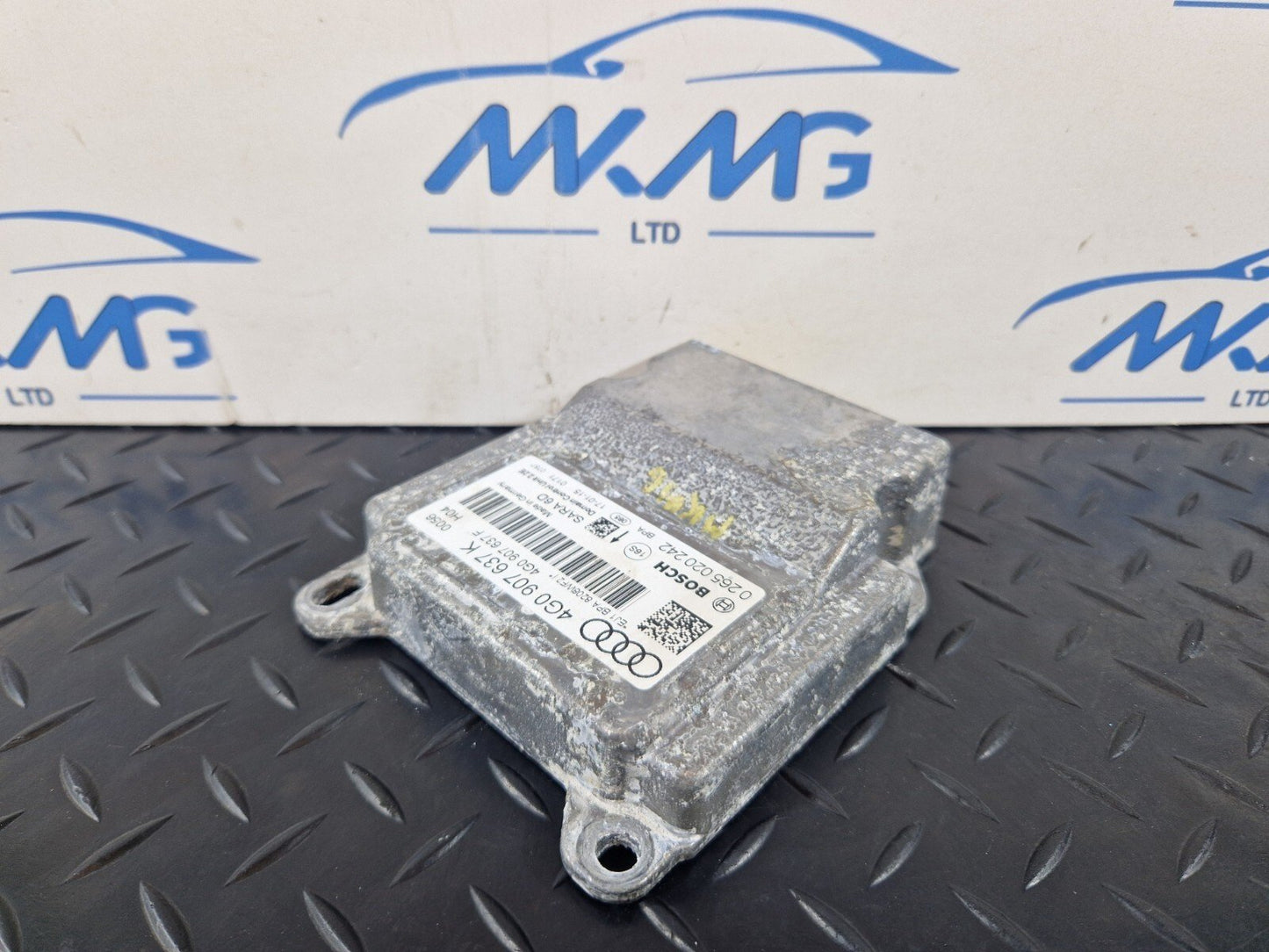 12-18 AUDI A6 C7 ACCELERATION YAW RATE SENSOR DOMAIN CONTROL UNIT 4G0907637K