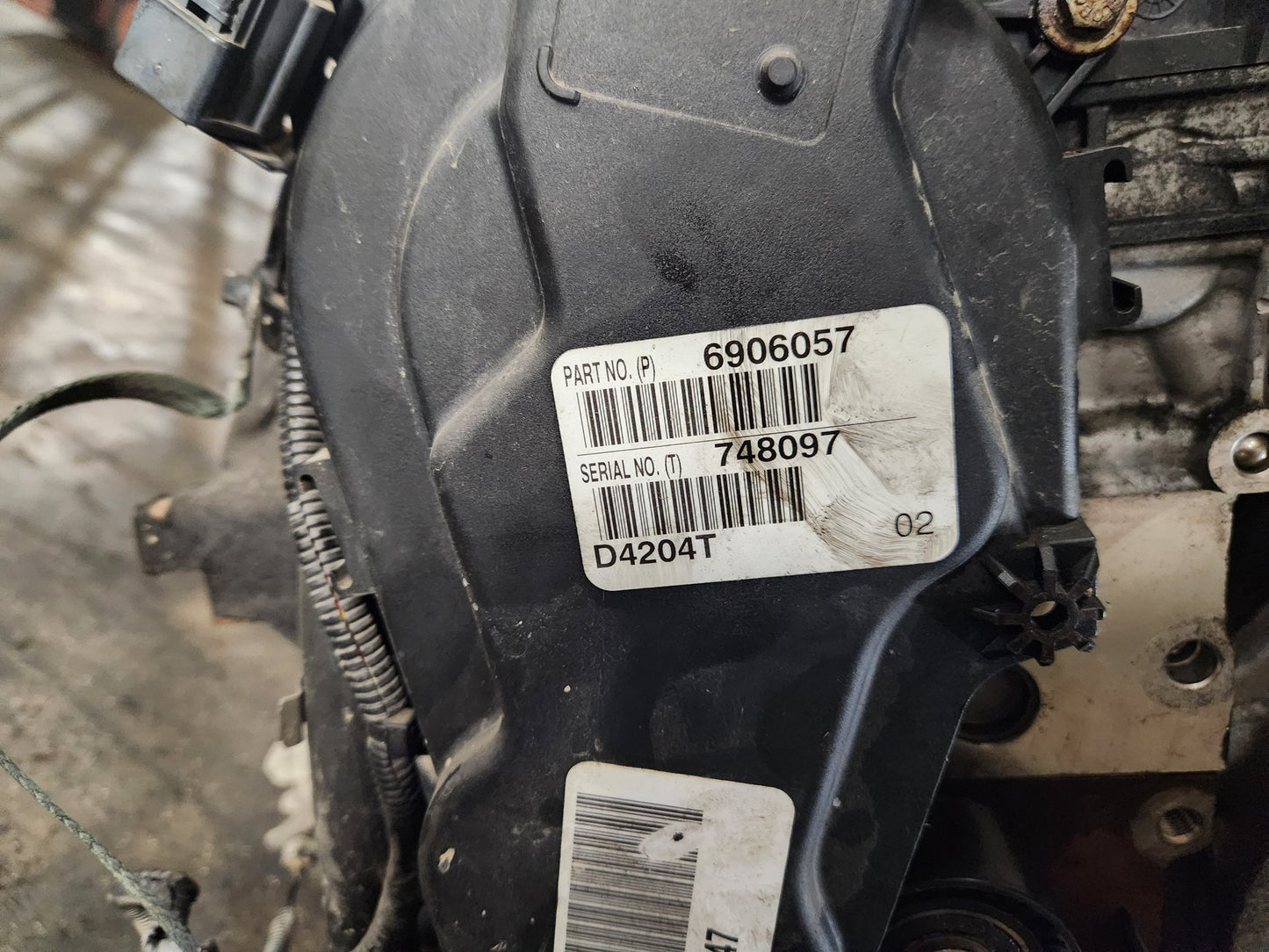 Volvo V50 MK2 FL (MW) 2.0L Diesel Engine Complete 100kw D4204T 2010