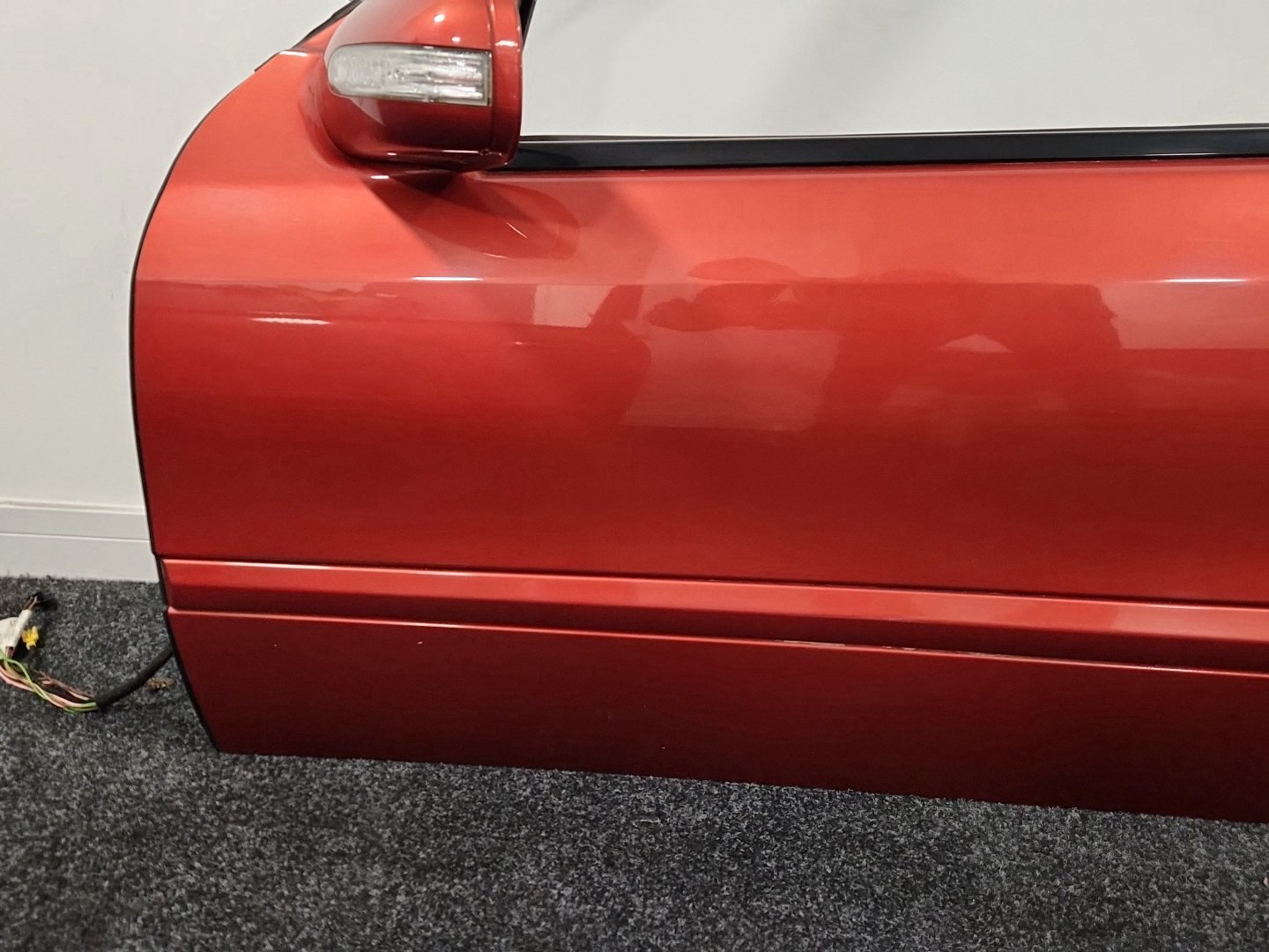 Mercedes C-Class W203 (FL) Coupe Front Left NS Passenger Complete Door in Orange