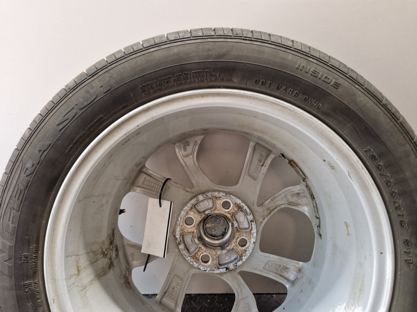 Vauxhall Corsa MK4 (E) (4500) 16" Alloy Wheel with Tyre 195/55/16 ~6mm