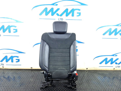 11-19 MERCEDES BENZ ML W166 REAR RIGHT DRIVER SIDE SEAT BACKREST HALF LEATHER