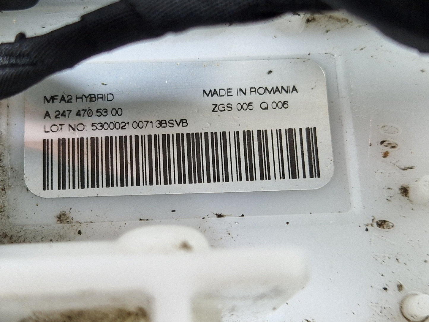MERCEDES A CLASS EQ W177 V177 A250e PETROL HYBRID FUEL TANK A2474706704