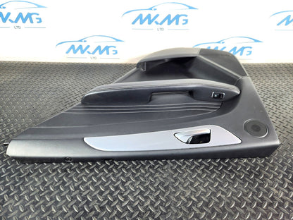 11-19 MERCEDES BENZ ML W166 GENUINE REAR RIGHT O/S/R BLACK LEATHER DOOR CARD