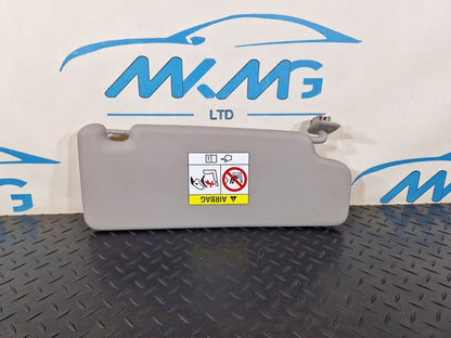 16-22 BMW X1 F48 GENUINE SUN VISOR LEFT PASSENGER SIDE IN GREY 7452561