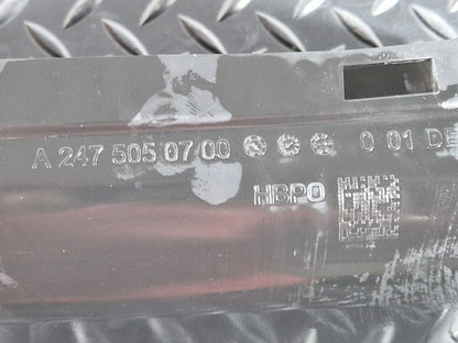 19-ON MERCEDES BENZ B CLASS W247 DIESEL INTERCOOLER AIR DUCT CHANNEL A2475050700