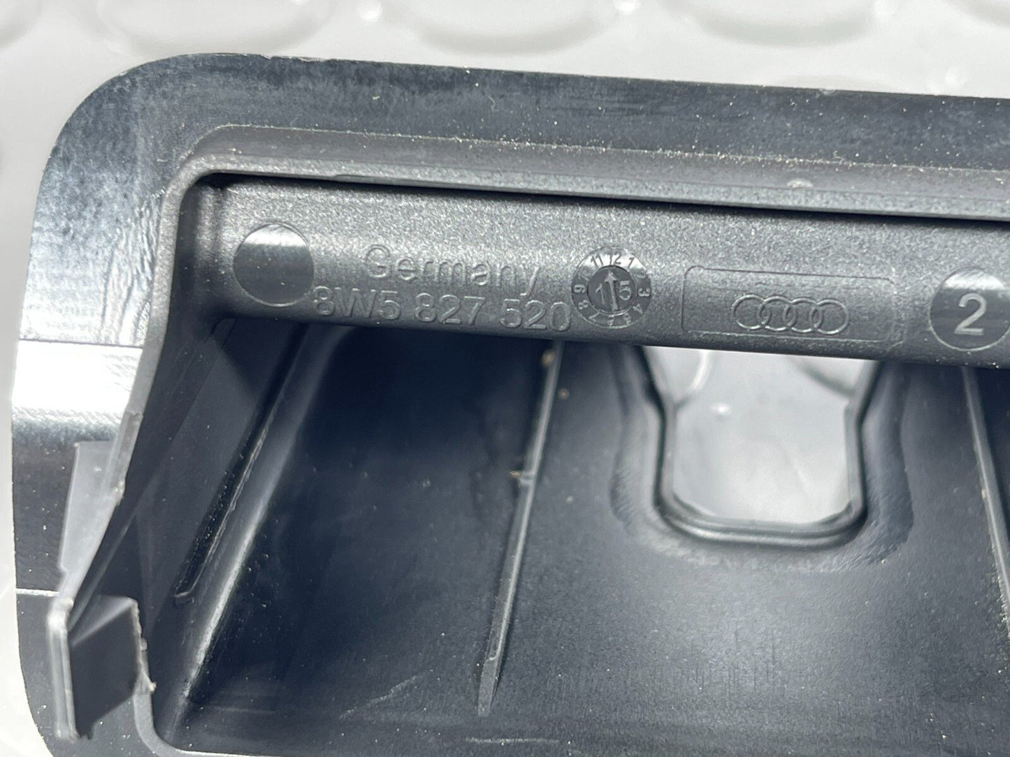16-19 AUDI A4 B9 SALOON GENUINE BOOT TAILGATE LOCK TRIM COVER 8W5827520
