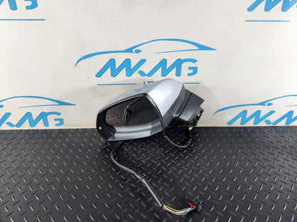 16-20 AUDI Q7 4M GENUINE FRONT LEFT N/S WING MIRROR POWER FOLD IN SILVER LZ7G