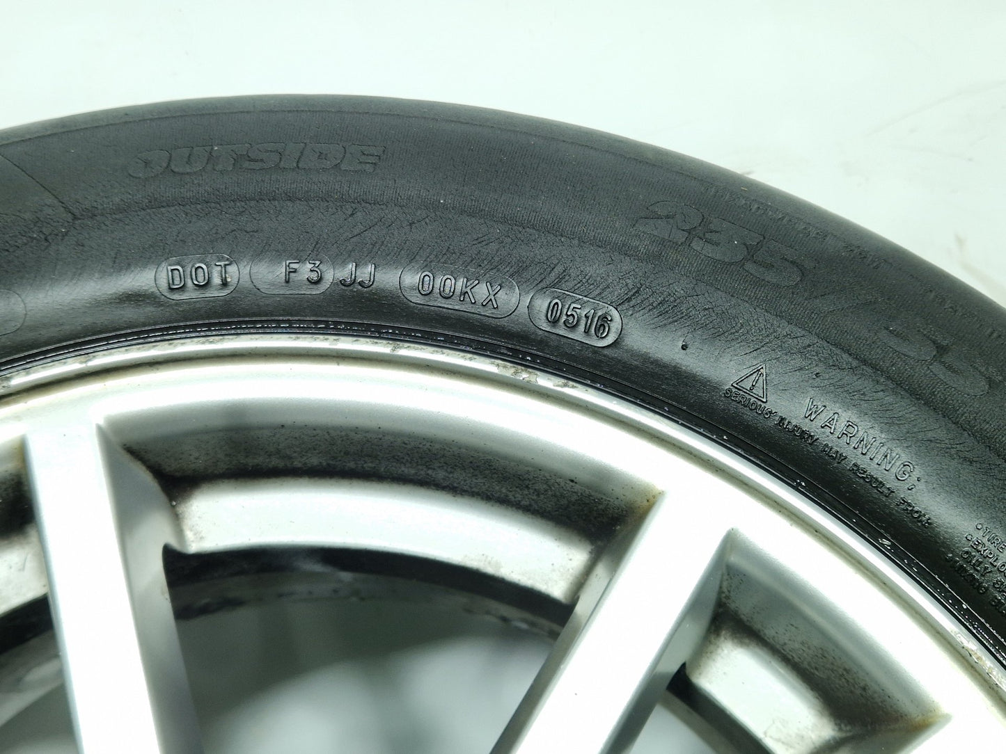 BMW X3 E83 SUV Genuine 17" Alloy Wheel with Tyre 235/55/17 3412060 0344079