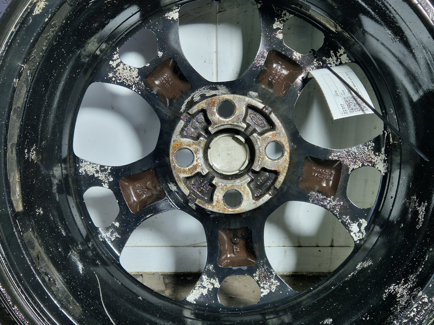Ford Fiesta MK7 (B299) 17" Alloy Wheel with Tyre 205/40/17 ~4mm