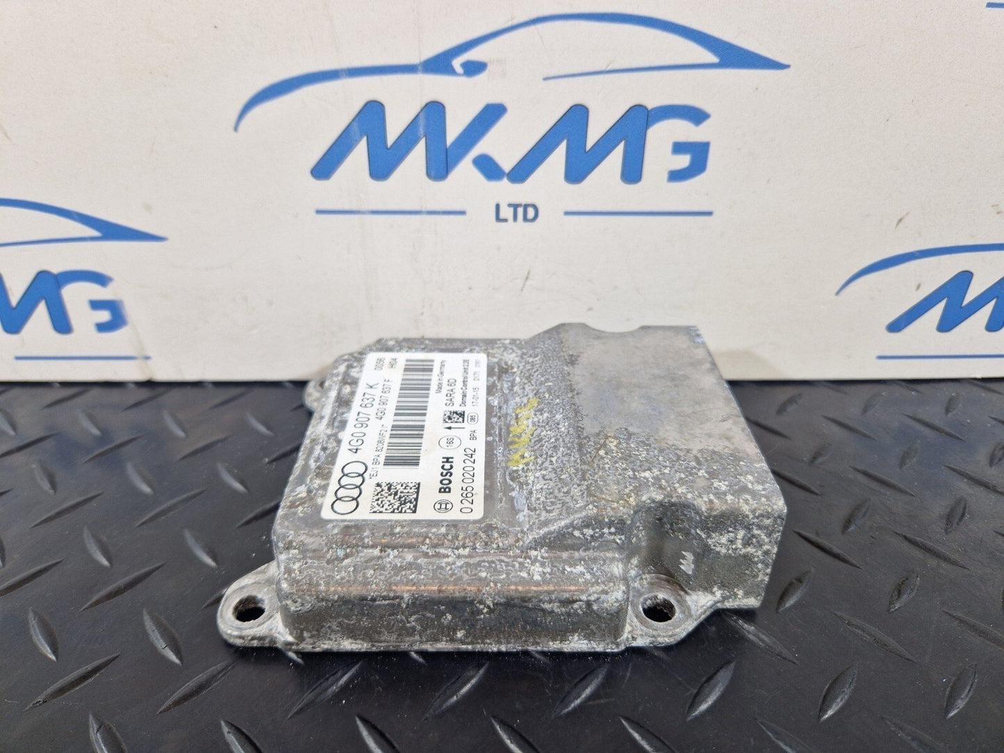 12-18 AUDI A6 C7 ACCELERATION YAW RATE SENSOR DOMAIN CONTROL UNIT 4G0907637K