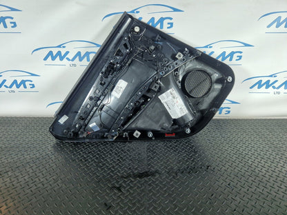 12-17 AUDI Q5 8R OEM REAR RIGHT O/S DOOR CARD PANEL ALCANTARA TRIM 4G2867304B