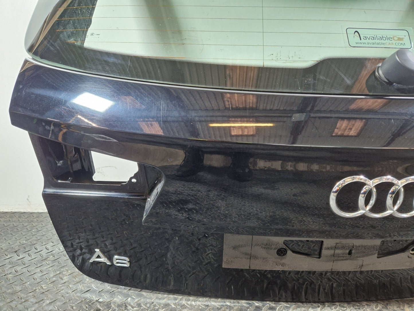 12-18 AUDI A6 C7 AVANT /ESTATE COMPLETE REAR TAILGATE /BOOTLID IN BLACK LY9B