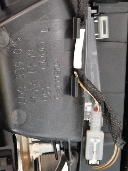 12-18 AUDI A6 C7 2.0 DIESEL GENUINE PASSENGER REAR LEFT DOOR CARD 4G0867221