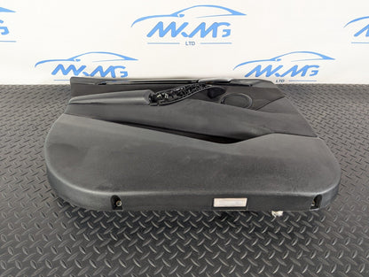 16-22 BMW X1 F48 FRONT PASSENGER SIDE DOOR CARD PANEL IN BLACK