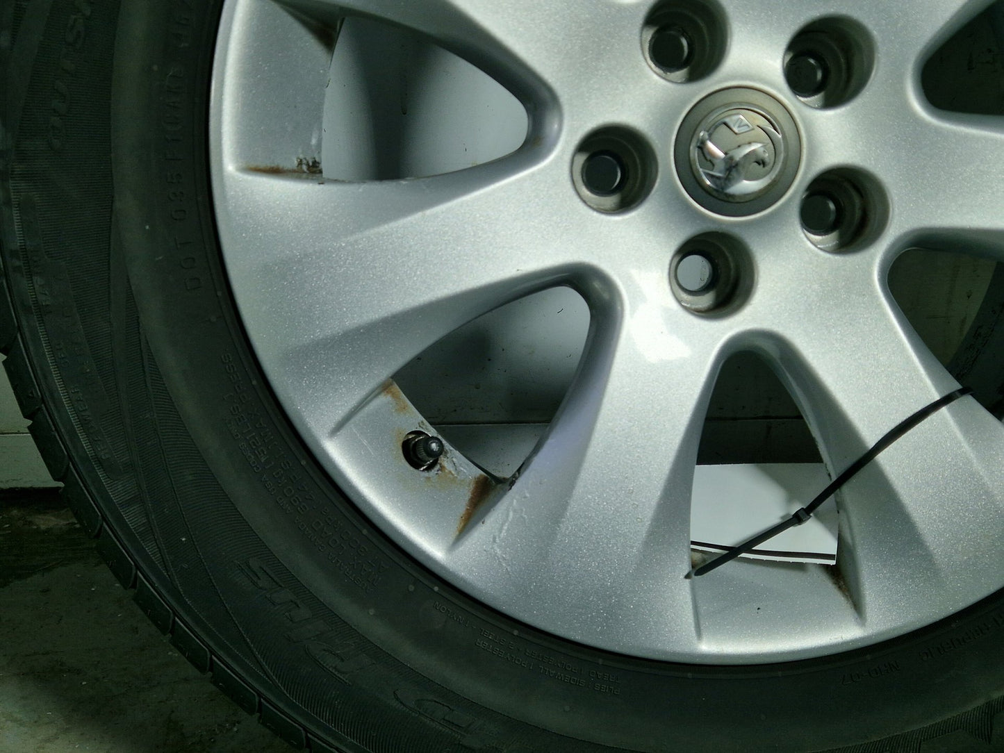 Vauxhall Corsa MK6 16" Alloy Wheel with Tyre 215/60/16 ~4mm 13376018