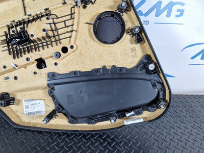 12-18 BMW 3 SERIES F30 F31 LCI OEM REAR DRIVER SIDE DOOR CARD PANEL 2083450