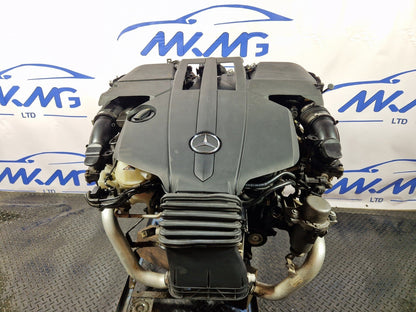 16-19 MERCEDES GLE 500e W166 3.0 OM276.821 PETROL TWIN TURBO COMPLETE ENGINE