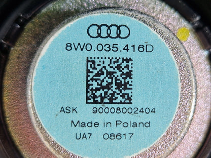 17-24 AUDI S5 F5 GENUINE OEM BANG & OLUFSEN DASHBOARD TWEETER SPEAKER 8W0035416D