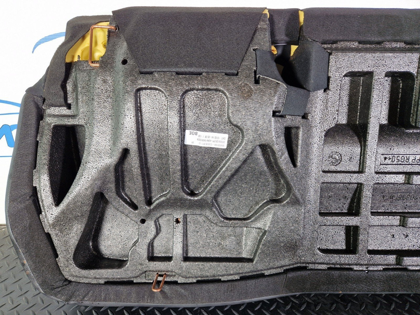 12-18 MERCEDES BENZ B-CLASS W246 OEM REAR BLACK LEATHER BENCH SEAT A2469201500