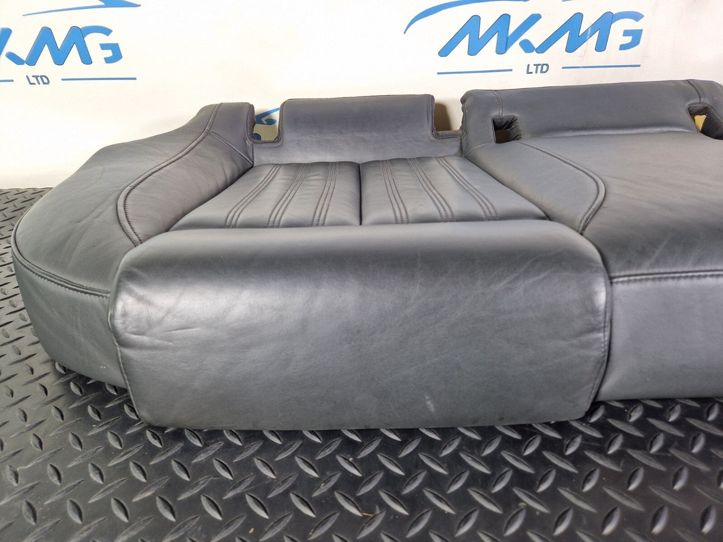 10-18 AUDI A7 4G S-LINE GENUINE REAR SEAT BENTCH BLACK LEATHER 4G8885375M