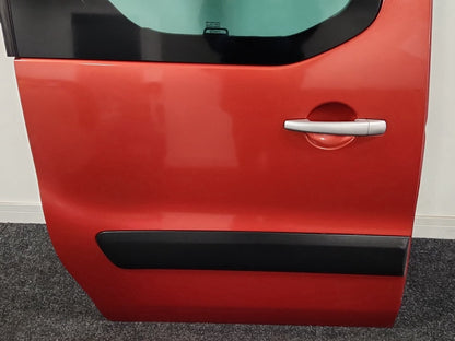 Peugeot Partner MK2 (PH1)(B9) Van Rear Right Complete Door in Tourmaline Red KHK