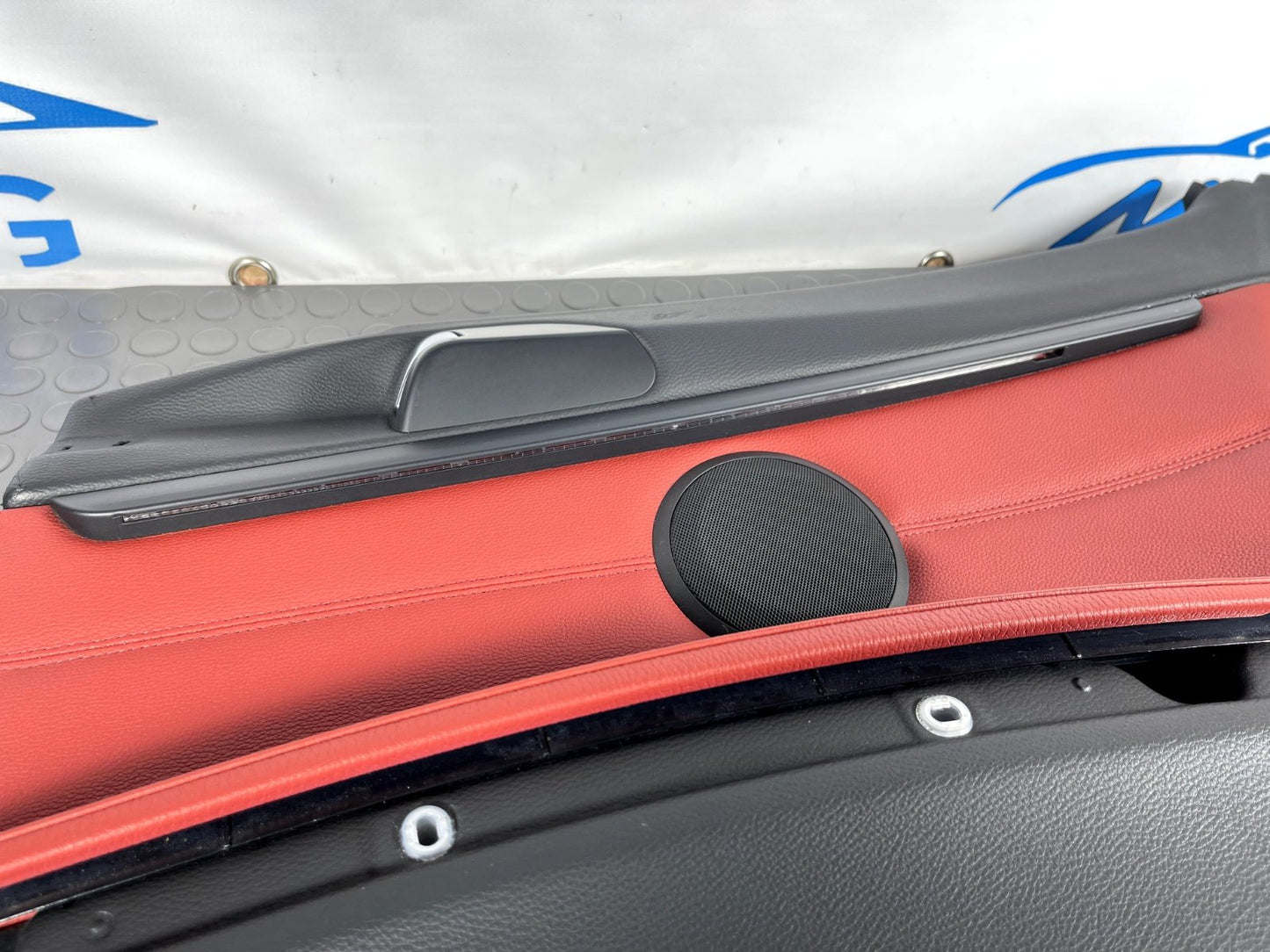 2010 BMW 3-SERIES E92 LCI REAR RIGHT RED LEATHER INTERIOR SIDE PANEL 6958350
