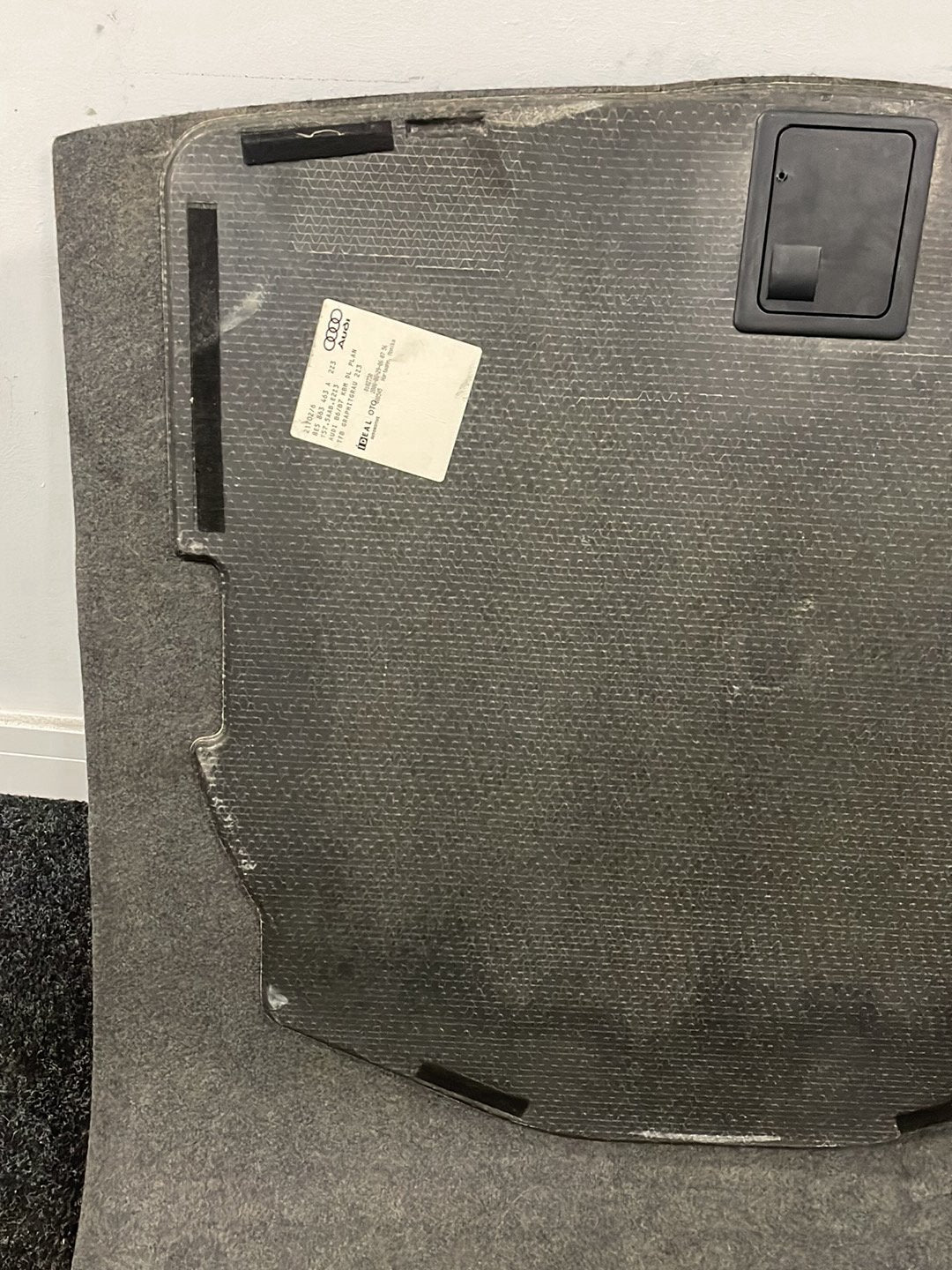 2006 Audi A4 B7 Genuine Rear Trunk Floor Mat Carpet Boot Liner 8E5863463A