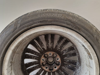 Vauxhall Astra MK6 (J) (A3400) 17" Alloy Wheel with Tyre 215/50/17 ~4mm