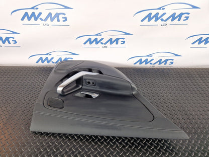 19-ON MERCEDES BENZ CLA C118 REAR LEFT N/S/R DOOR CARD PANEL BLASK LEATHER