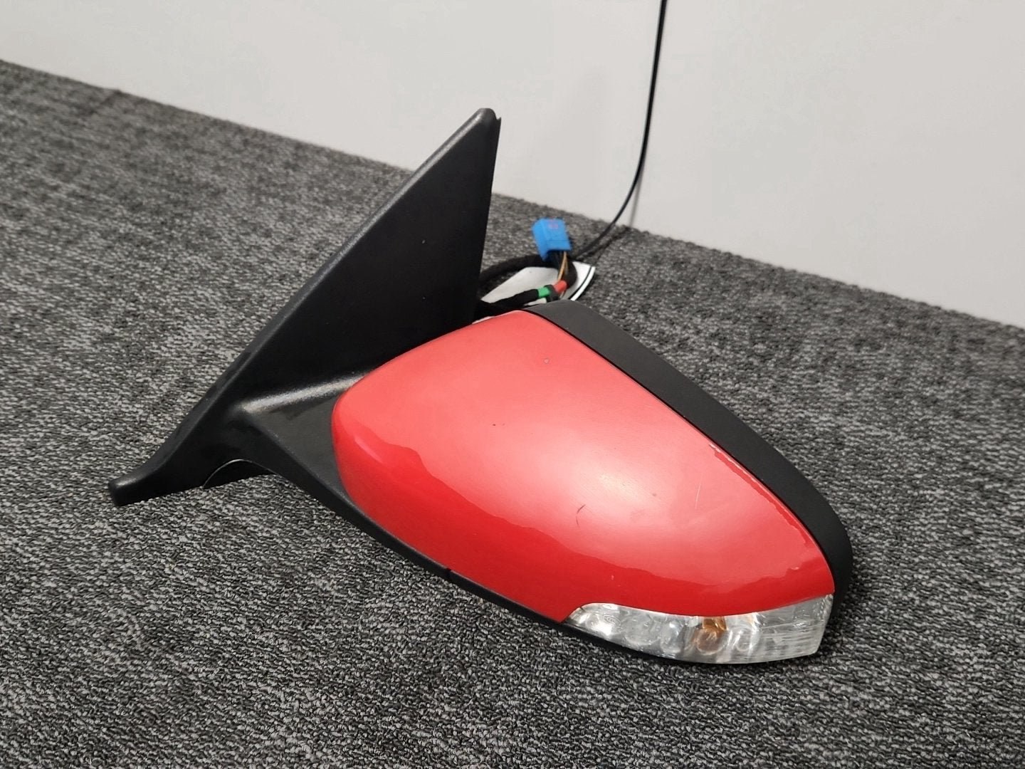 Volvo S40 MK2 (MS) Saloon Front Left N/S Door Wing Mirror in Passion Red 61200