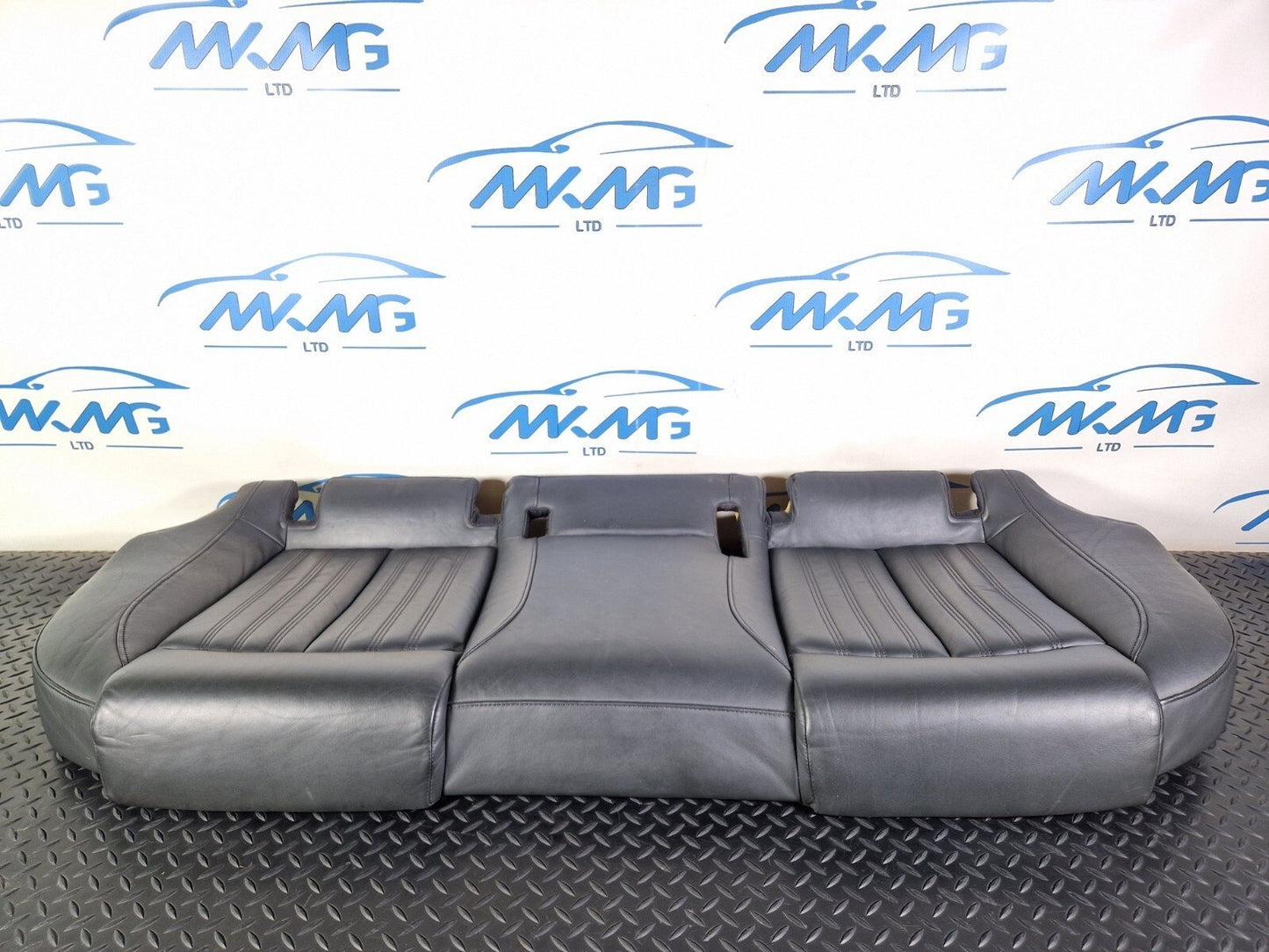 10-18 AUDI A7 4G S-LINE GENUINE REAR SEAT BENTCH BLACK LEATHER 4G8885375M