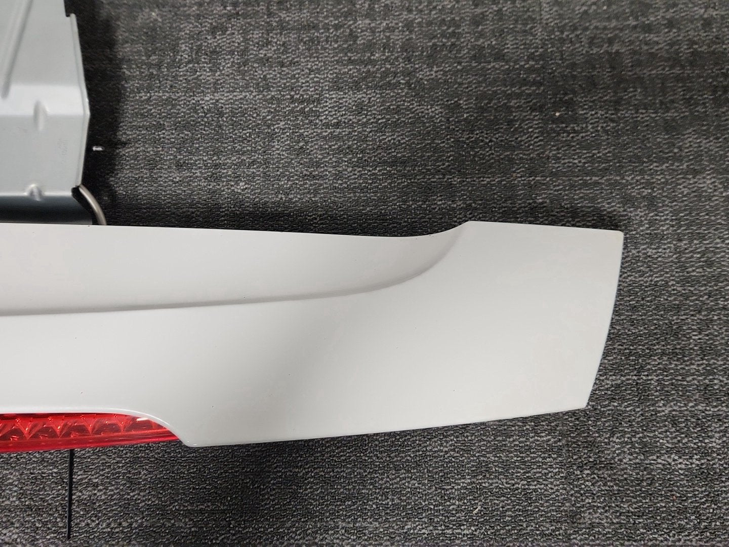 Peugeot RCZ MK1 (Ph1) (T75) Coupe Genuine Rear Spoiler in Opal White Paint