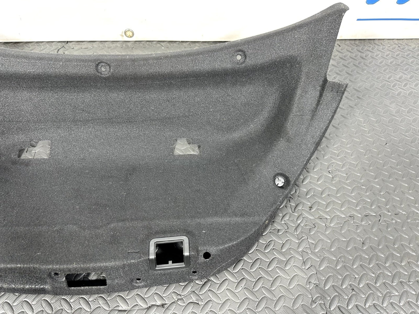 13-19 MERCEDES BENZ CLA C117 GENUINE BOOTLID COVER TRIM PANEL A1176900241