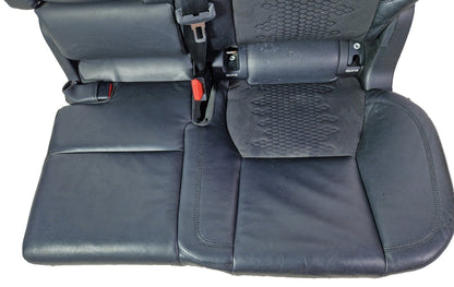 14-19 LAND ROVER L550 DISCOVERY REAR LEFT N/S 2ND ROW LEATHER DOUBLE TWIN SEAT