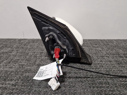 Honda CR-Z MK1 (ZF13) Coupe Front Left N/S Door Wing Mirror in White NH-624P
