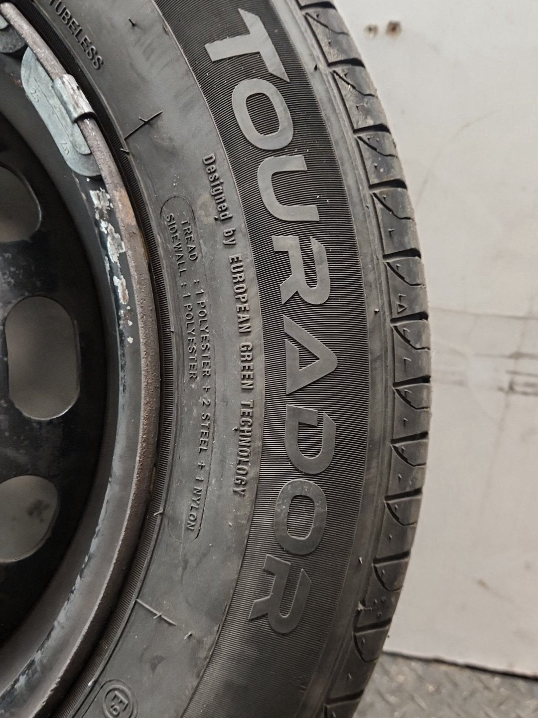 Peugeot Partner B9 Cargo Van 15" Steel Wheel with Tyre ~5mm 195/65/15