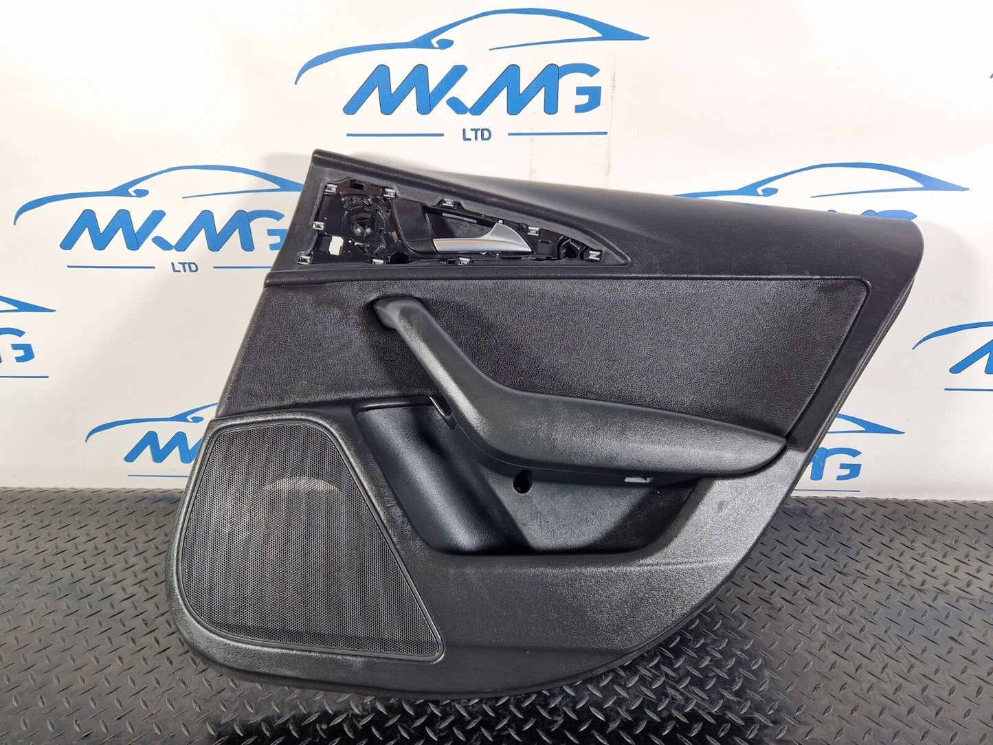 12-18 AUDI A6 C7 REAR RIGHT SIDE DOOR PANEL CARD 4G0867306A 4G0867222A