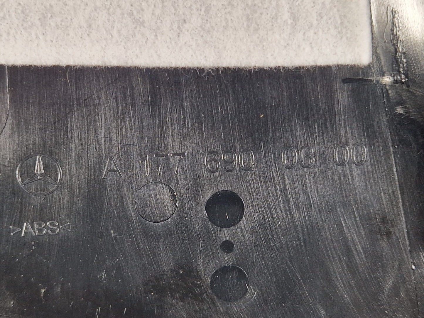 MERCEDES A CLASS TRIM PANEL B PILLAR INNER RIGHT A1776900300 W177 2018 - 2022