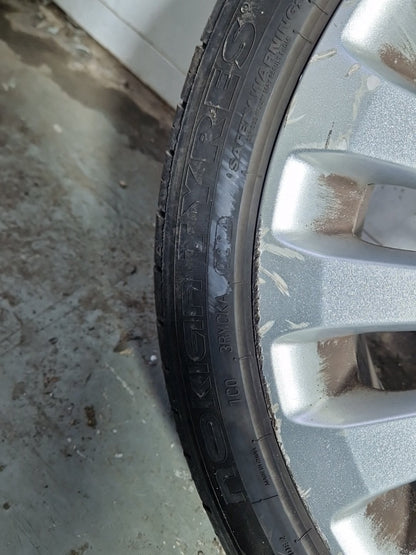 2009 Ford Fiesta MK7 Alloy Wheel with Tyre 195/45/16 ~5mm 8V21-1007-HA