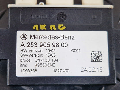 14-21 MERCEDES C CLASS W205 GENUINE TRUNK TAILGATE BOOT OPENING CONTROL MODULE