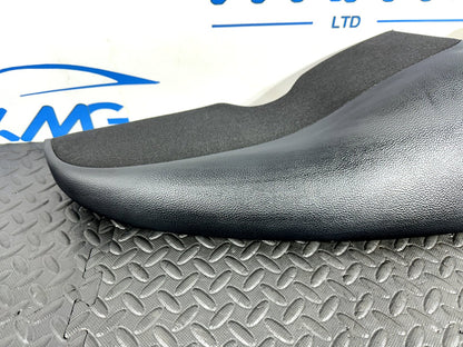 14-21 MERCEDES BENZ W205 GENUINE REAR DRIVER SIDE  BLACK LEATHER SEAT BOLSTER