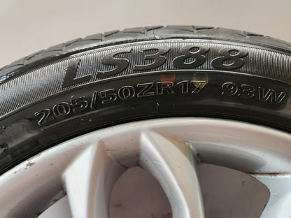 Volvo C30 MK1 (MK) 17" Alloy Wheel with Tyre 205/50/17 ~4mm