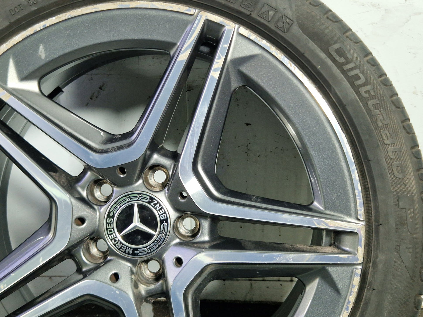 Mercedes-Benz A-Class W177 18" Alloy Wheel with Tyre 225/45/18 ~4mm A1774011500