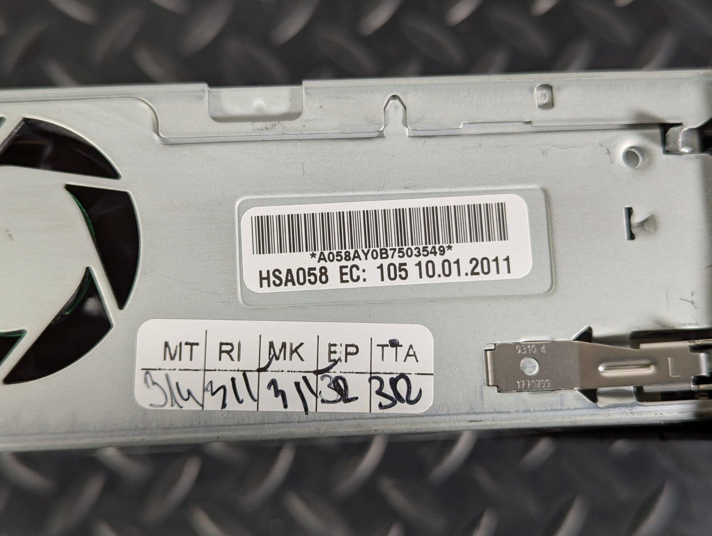 Audi A8 4H Genuine Harman/Becker Radio Stereo Multimedia Head Unit 4H0035666F